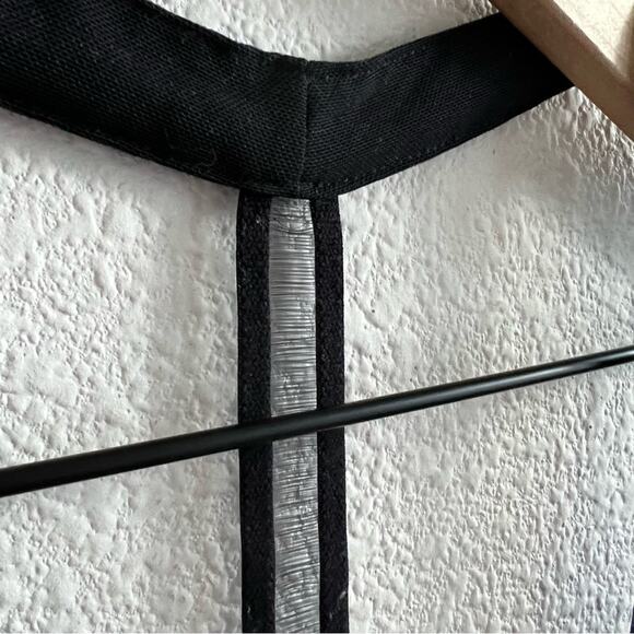 Nike Elastika Elevate Logo T-Back Tank Blue Stripe Lightweight Medium - Picture 6 of 11